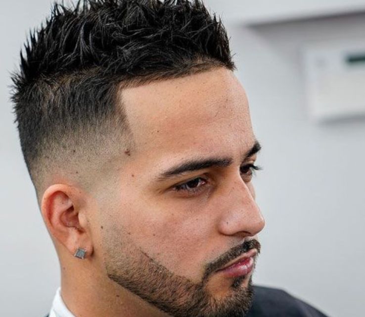 Spiky Crew Cut for Men
