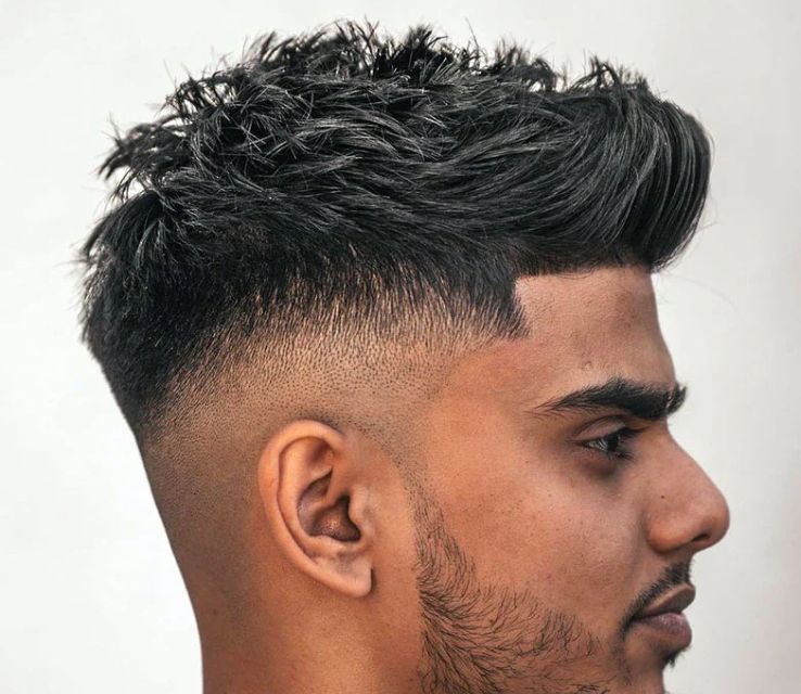 Textured Quiff Men's Hairstyle