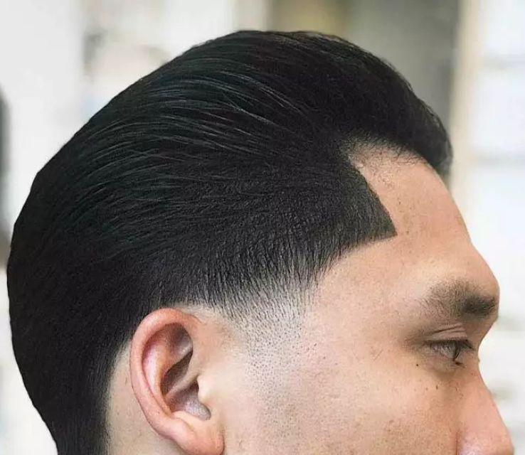 Two Block Haircut Men Wavy Hair