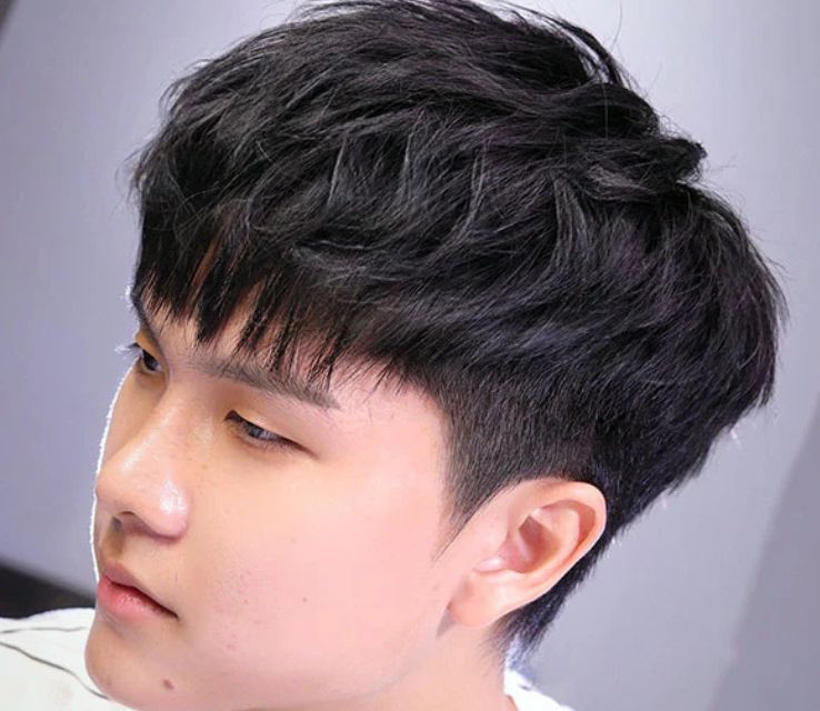 Two Block Haircut With Fade