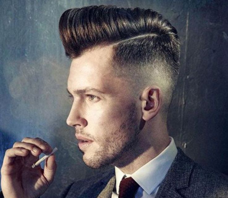 Undercut Pompadour Style