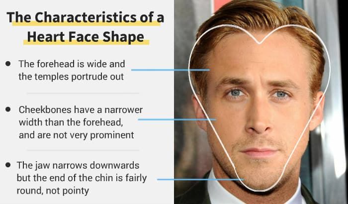 heart shape face characteristics